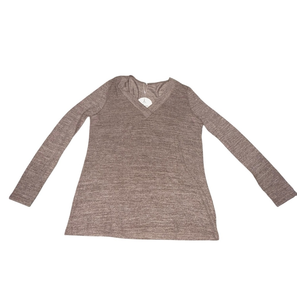 Anrabess V-Neck Long Sleeve Top Large nwt